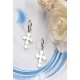 Boucle d'oreille acier