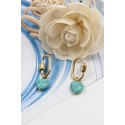 Boucle d'oreille acier