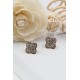 Boucle d'oreille acier