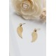 Boucle d'oreille acier