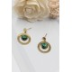 Boucle d'oreille acier