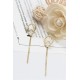 Boucle d'oreille acier