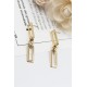 Boucle d'oreille acier