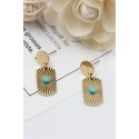 Boucle d'oreille acier