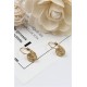 Boucle d'oreille acier