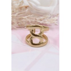 Bague infini ajustable en acier inoxydable