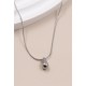 Collier goutte en acier inoxydable