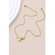 Collier perle en acier inoxydable