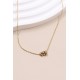 Collier triple anneaux en acier inoxydable