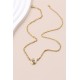 Collier cristal chaîne maillon en acier inoxydable